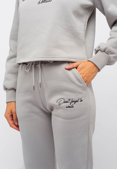 Tom Barron Ladies 'Smile' Embroidered Casual Tracksuit