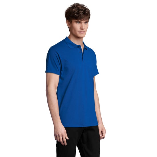 SOLS Mens Spring II Polo Shirt (Royal Blue) - Image 3