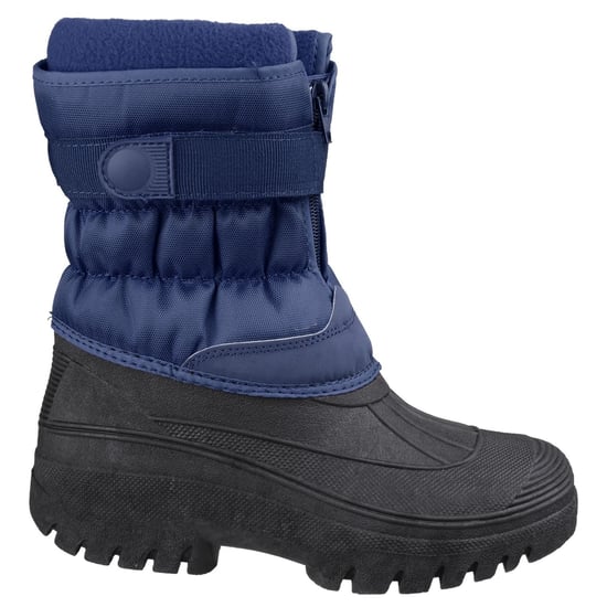 Cotswold Childrens/Kids Chase Wellington Boots (Navy) - Image 2
