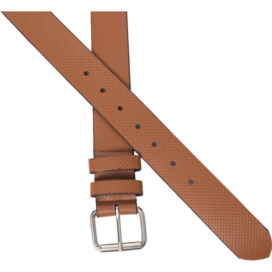Kruze Mens Tan Cinturón de cuero repujado - Image 3