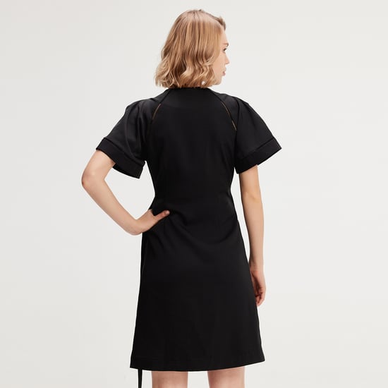 Minimalist Wrap Dress - Image 4