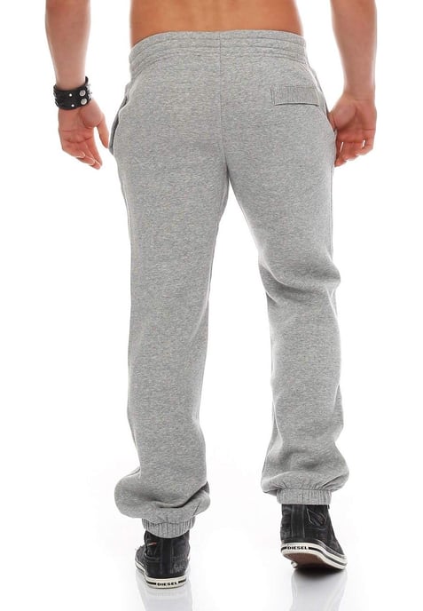Joggers con puños en gris Club Swoosh de NIKE para hombre - Image 3