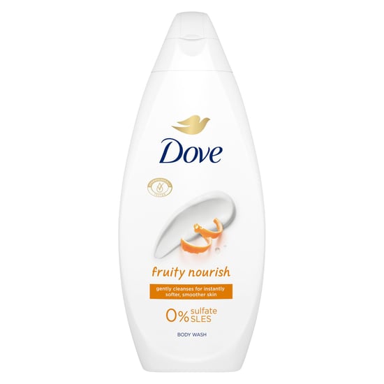 Dove Fruity Nourish Body Wash 0% Sulfate SLES for Soft & Smoother Skin, 4x225ml