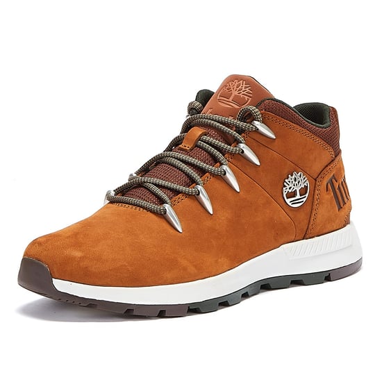 Botas Timberland Sprint Trekker Nubuck Mid para hombres en marrón óxido - Image 3
