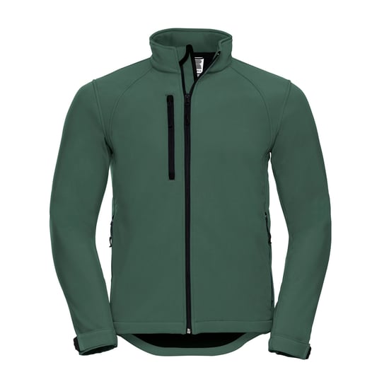 Russell Mens Soft Shell Jacket (Bottle Green) - Image 1