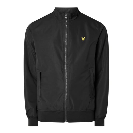 Lyle & Scott Outdoor Jacket Chaqueta de malla con cuello de embudo Negro - Image 1