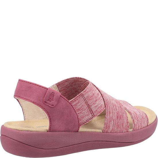 Hush Puppies Womens/Ladies Sophia Sandals (Red/Beige) - Image 2