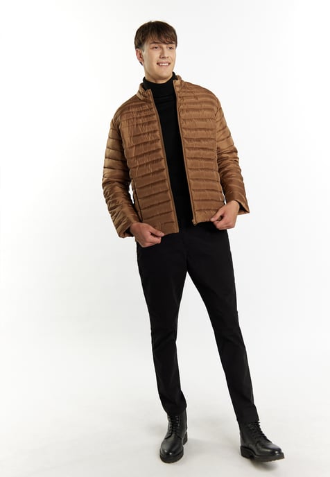 Mo Light quilted jacket Men camel - Image 2
