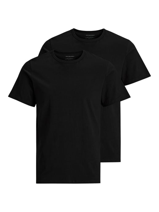 Jack & Jones Paquete de 2 Camisetas de Algodón para Hombre con Cuello Redondo - Image 4