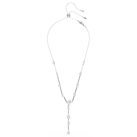 Swarovski 'Constella Bars' Women's Base Metal Necklace - Silver 5711830 - Image 2