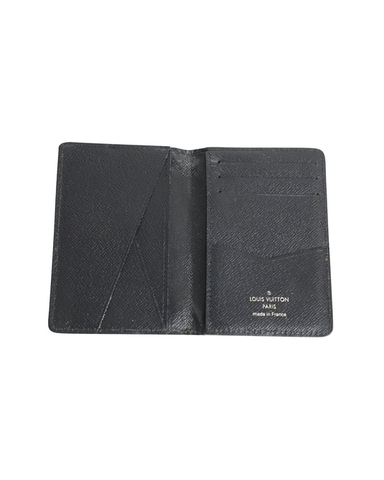 Louis Vuitton Pocket Organizer in Black Leather - Image 3