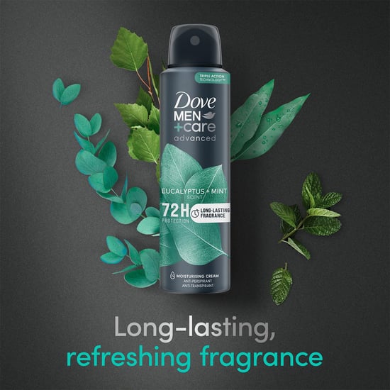 Dove Men+Care Advanced AntiPerspirant Deodorant Spray Eucalyptus + Mint, 6x200ml