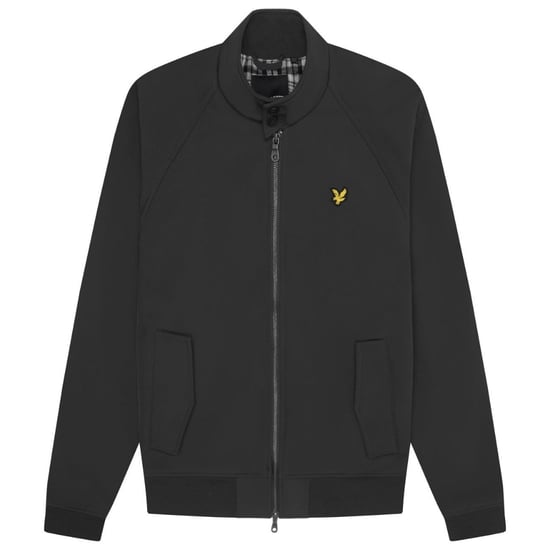 Chaqueta softshell gris metalizado con emblema de la marca Lyle & Scott - Image 1