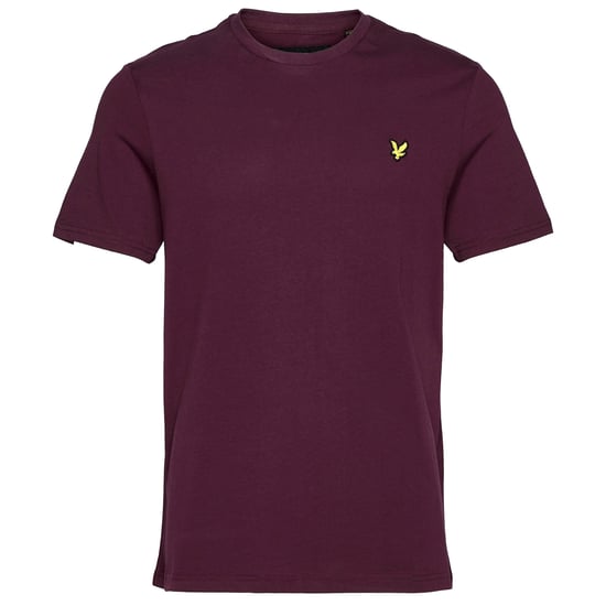 Camiseta lisa Lyle & Scott en burdeos - Image 1