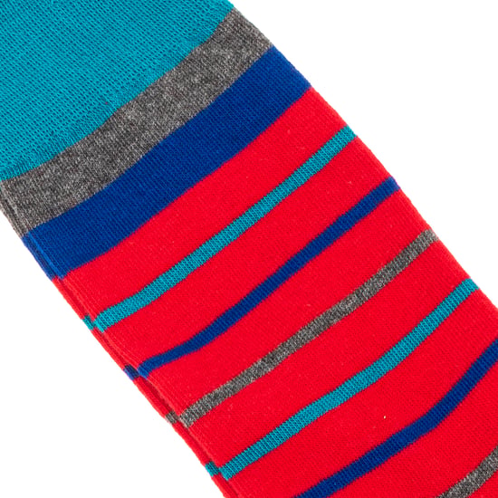 Color Sox high top cotton socks D080M men