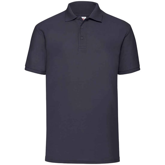 Fruit of the Loom Mens 65/35 Polo Shirt (Deep Navy) - Image 1