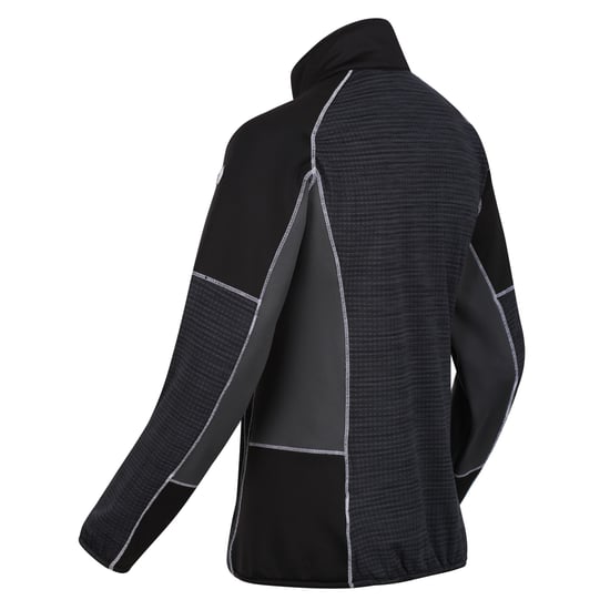 Regatta Womens/Ladies Yare V Fleece (Black/Seal Grey) - Image 3