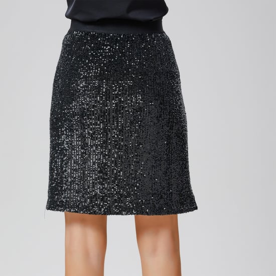 Glitter mini skirt - Image 5