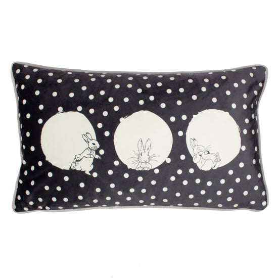 Peter Rabbit Peter Rabbit Spot Me Velvet Piped Cushion