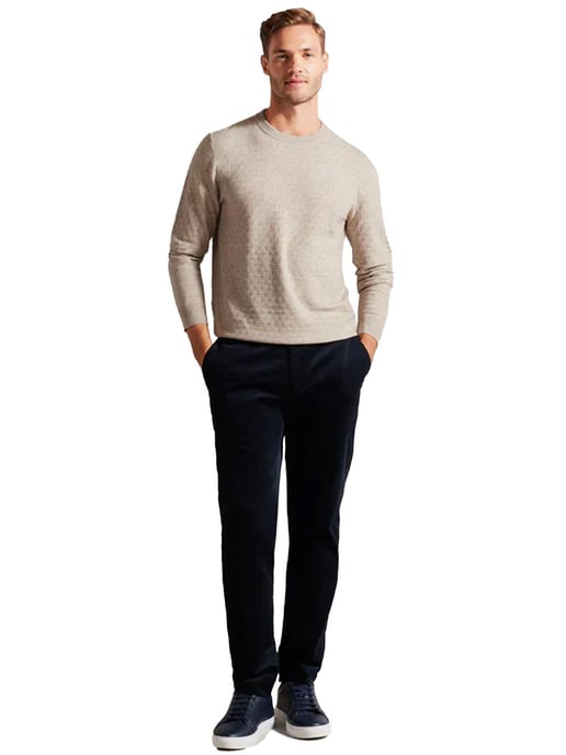 Ted Baker | Jersey de punto con cuello redondo para hombre - Loung - Image 4