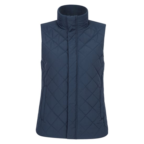 Mountain Warehouse Womens/Ladies Braila Quilted Gilet (Navy) - Image 1