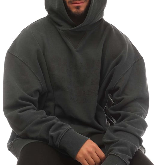 Men's Maison Margiela Hooded Sweatshirt in Black