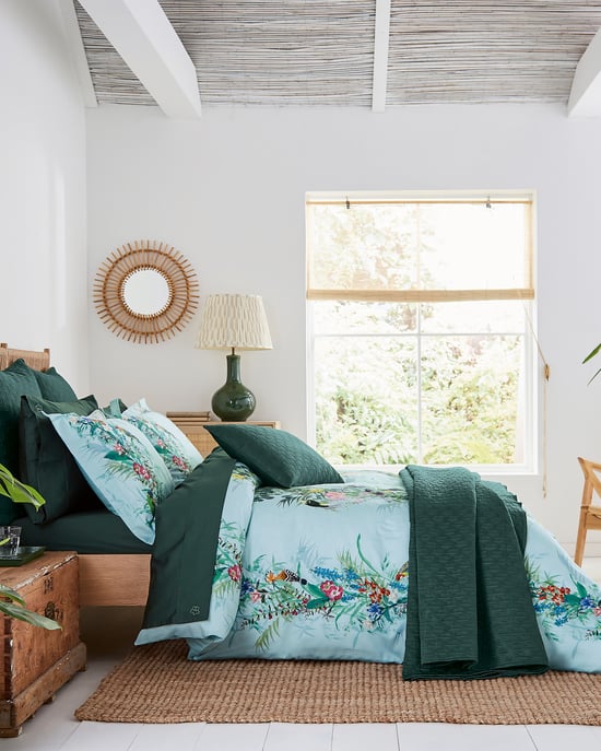 Ted Baker Tropd Ductevo2Opa Tropical El Double Duvet Cover, Light Blue