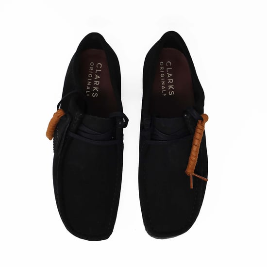 Zapato Elegante Clarks Originals Wallabee M Negro - Image 4