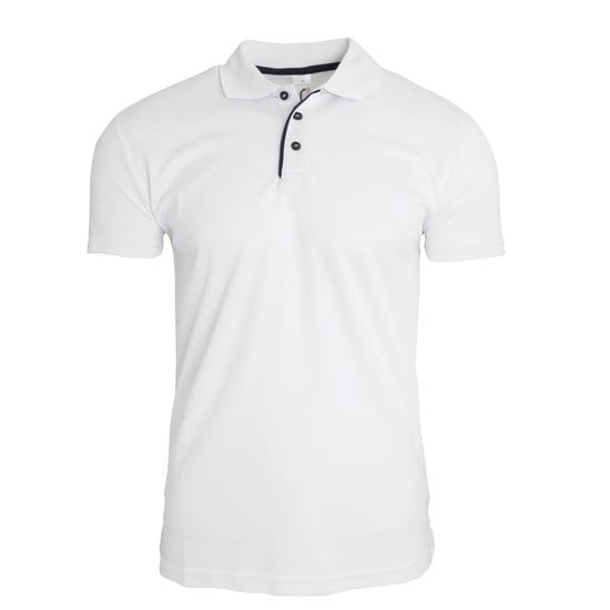 SOLS Mens Performer Short Sleeve Pique Polo Shirt (White) - Image 1
