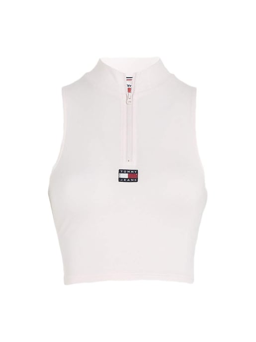 Top de mujer Tommy Jeans con insignia - Image 1