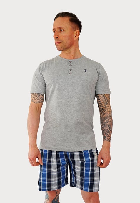 US Polo Assn Men's Short Sleeve Pajamas