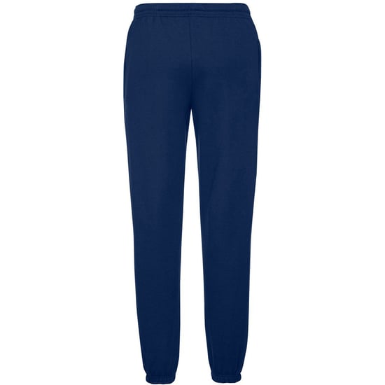 Fruit Of The Loom Mens Elasticated Cuff Jog Pants / Jogging Bottoms (Navy) - Image 2