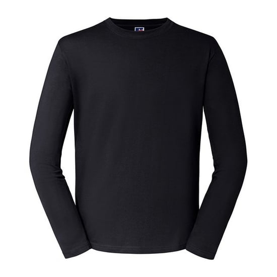 Russell Mens Classic Long-Sleeved T-Shirt (Black) - Image 1