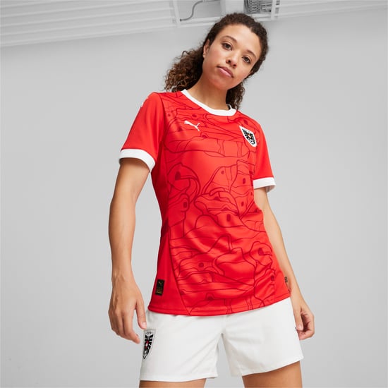 PUMA Womens Austria 2024 Home Football Jersey