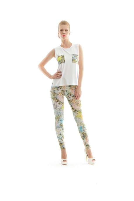 Floral Pocket Detail Top