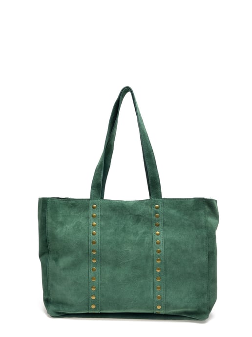Carla Ferreri SS22 CF 8127 Green Leather Bag - Image 1