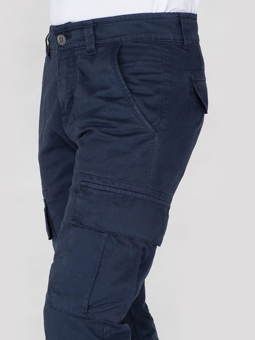 Pantalón Cargo Slim para Hombre Agent de Alpha Industries en Azul Oscuro - Image 3