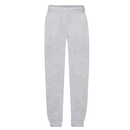 Fruit of the Loom Childrens/Kids Premium Heather Jogging Bottoms (Grey) - Image 1