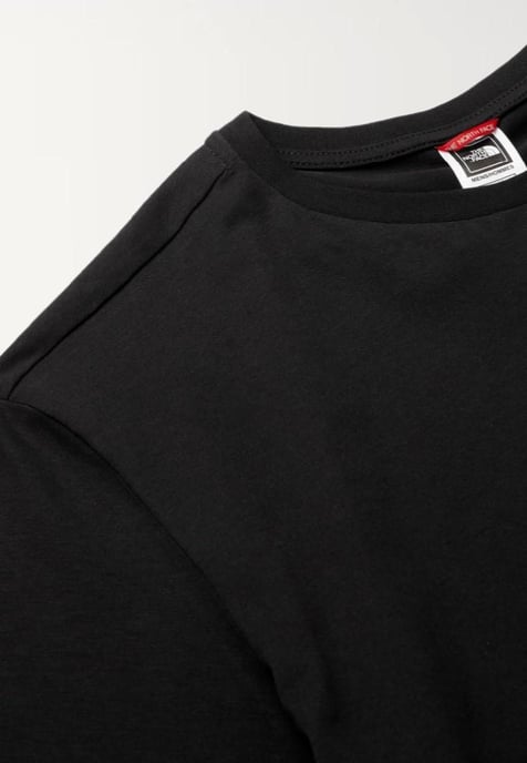 The North Face Hombre SS Simple Dome Camiseta Negra - Image 4
