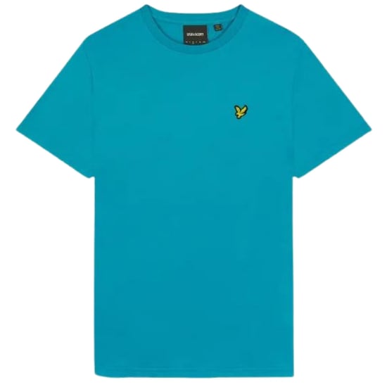 Lyle & Scott Brand Chest Logo Leisure camiseta azul - Image 1