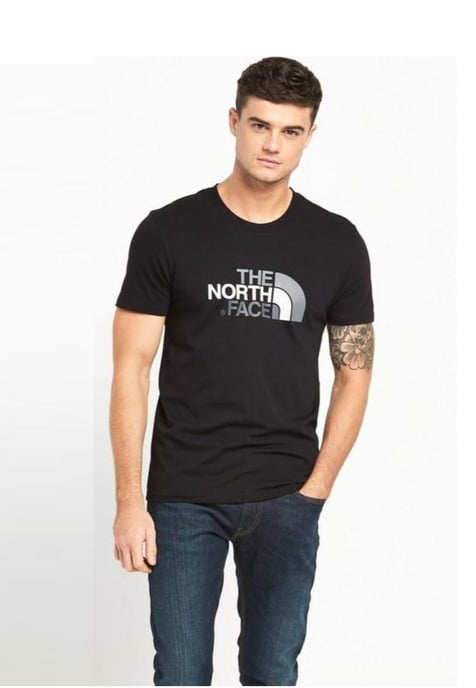 Camiseta The North Face Hombre SS Easy Tee Negra - Image 3