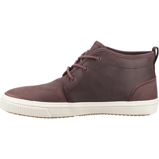 TOMS Carlo Mid Terrain Leather Men's Clover Brown Trainers - Image 5