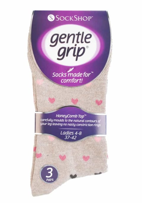 Gentle Grip - 6 Pares Calcetines No Elásticos Gentle Grip Mujer - GG48 - Image 2