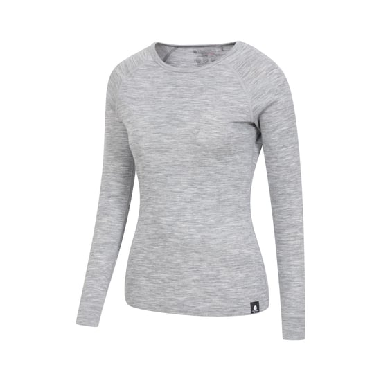 Mountain Warehouse Womens/Ladies Merino II Thermal Top (Light Grey) - Image 3