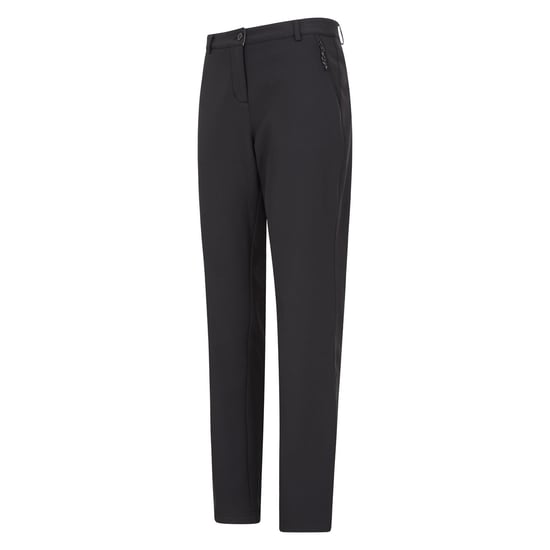 Mountain Warehouse Womens/Ladies Vermont Softshell Hiking Trousers (Black) - Image 3
