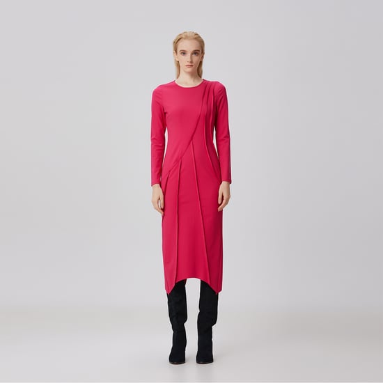 Asymmetric structural lines dress - Image 5