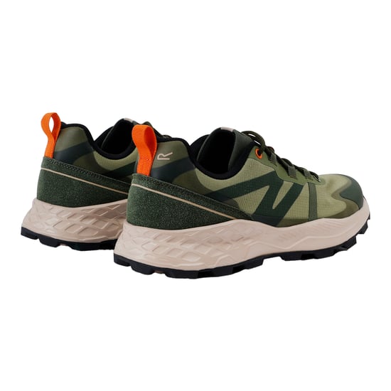 Regatta Mens Leighton Trainers (Dark Khaki/Fox) - Image 2