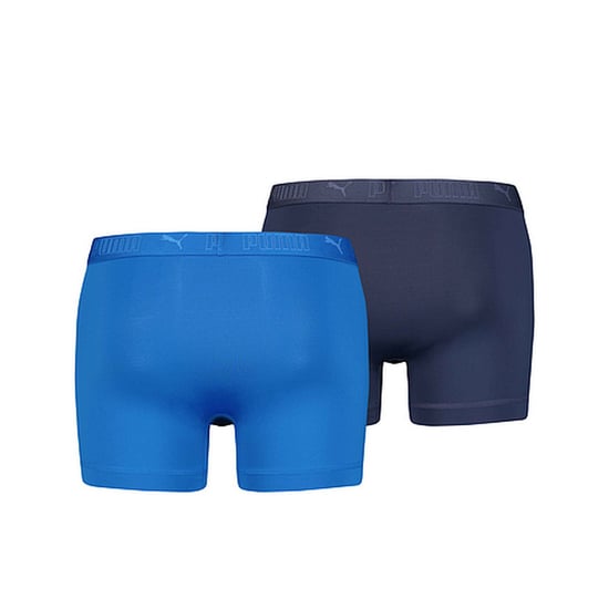 Puma Mens Active Boxer Shorts (Pack of 2) (Blue) - Image 2