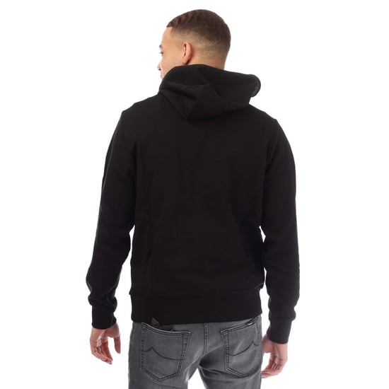Sudadera Negra Con Capucha Y Diseño De Puntos Distorsionados De Diesel - Image 2