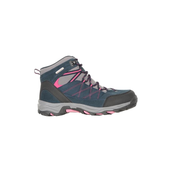 Mountain Warehouse Womens/Ladies Rapid Suede Waterproof Walking Boots (Navy) - Image 4
